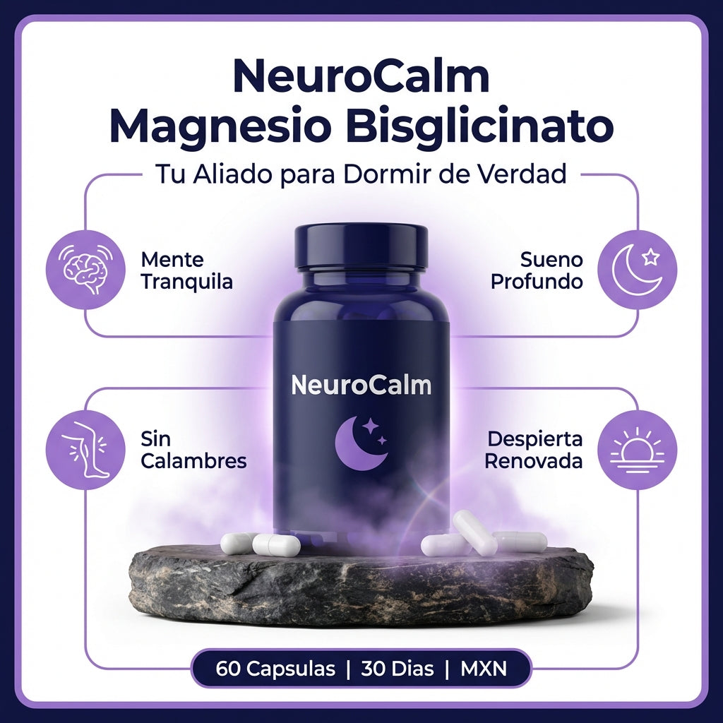 NeuroCalm — Magnesio Bisglicinato 60 Cápsulas