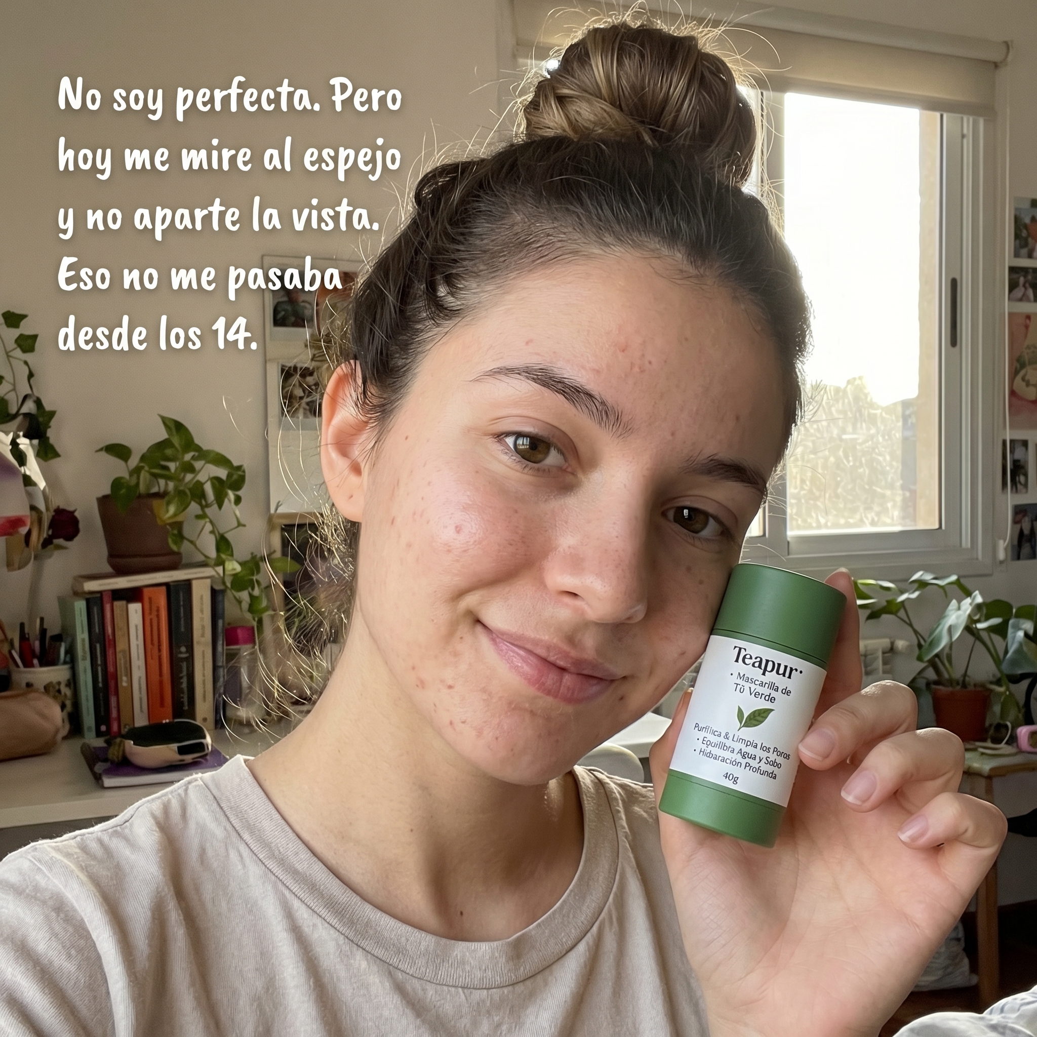 Mascarilla de Té Verde Teapur | Un Paso Real Para Tu Piel