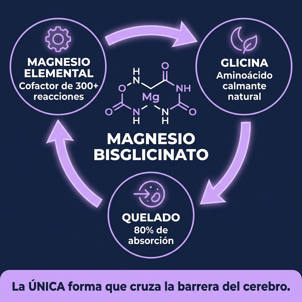 NeuroCalm — Magnesio Bisglicinato 60 Cápsulas