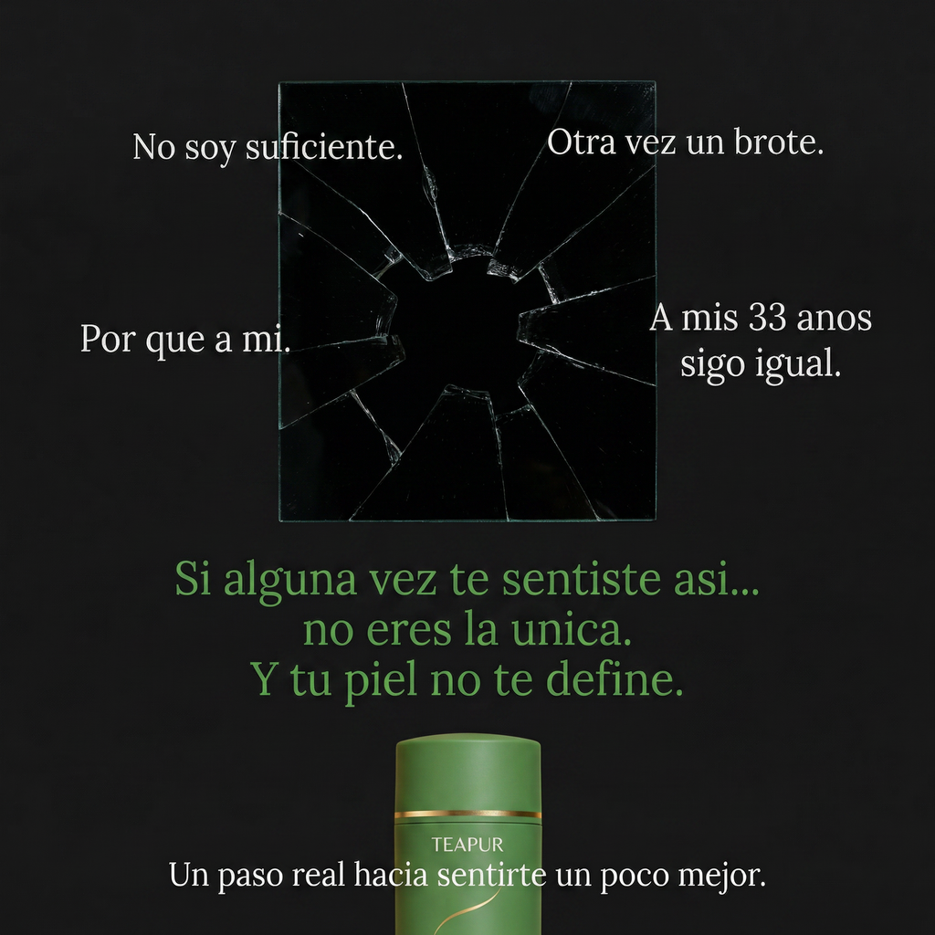 Mascarilla de Té Verde Teapur | Un Paso Real Para Tu Piel