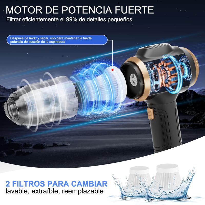 Mini Aspiradora + Motor Soplador (Top Ventas TikTok)