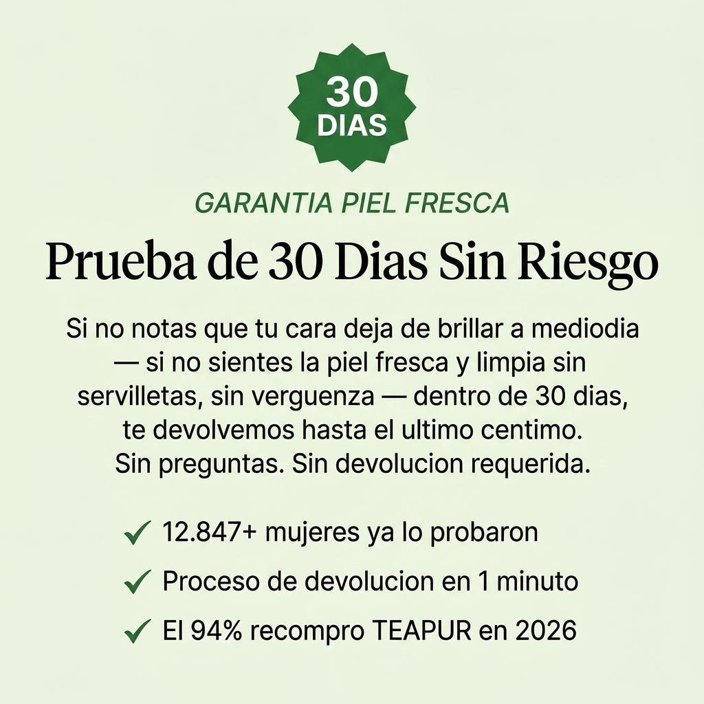 Garantia 30 Dias Sin Riesgo TEAPUR