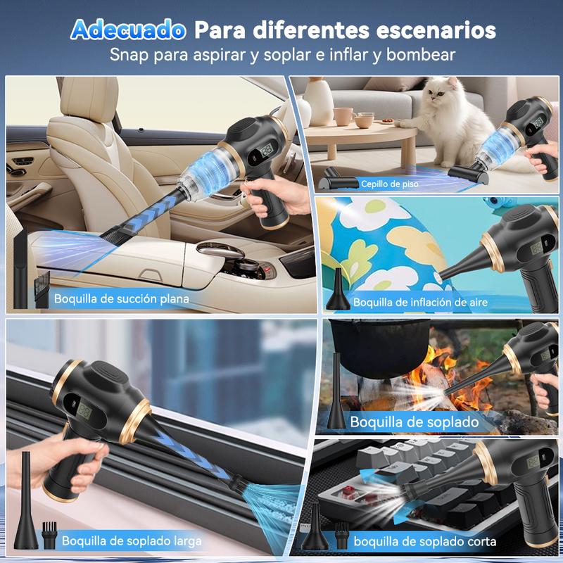 Mini Aspiradora + Motor Soplador (Top Ventas TikTok)