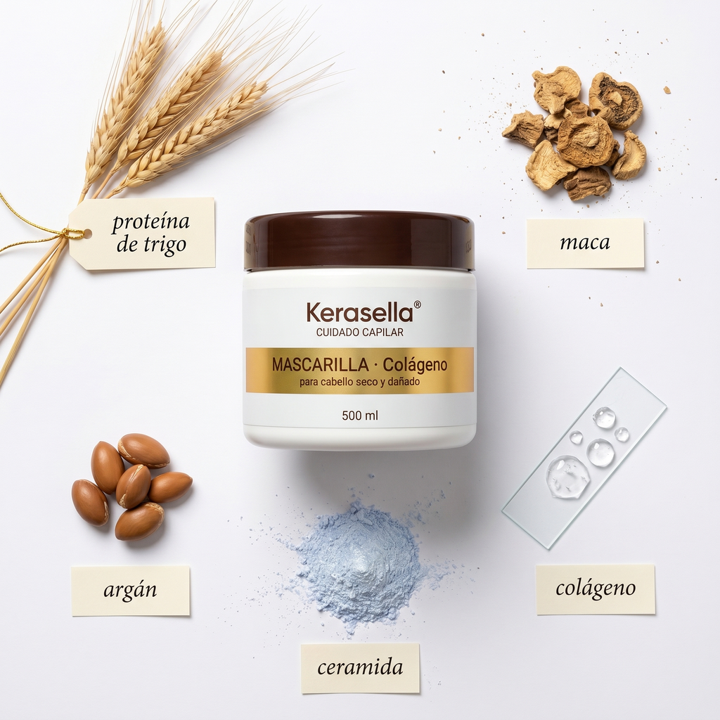 Kerasella Collagen - Ingredientes naturales