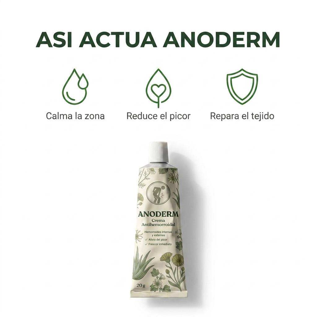 Anoderm - Alivio del Picor y Frescor Inmediato