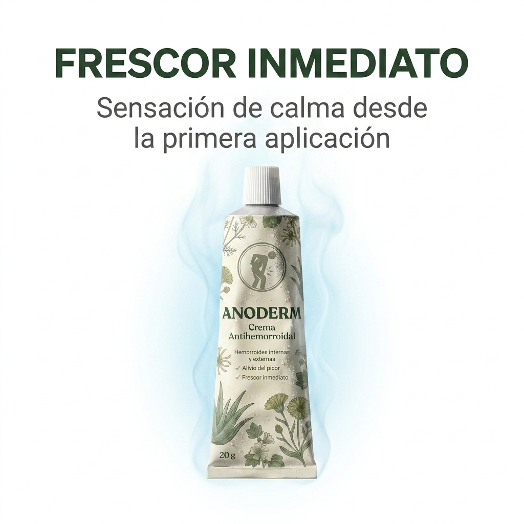 Anoderm - Alivio del Picor y Frescor Inmediato
