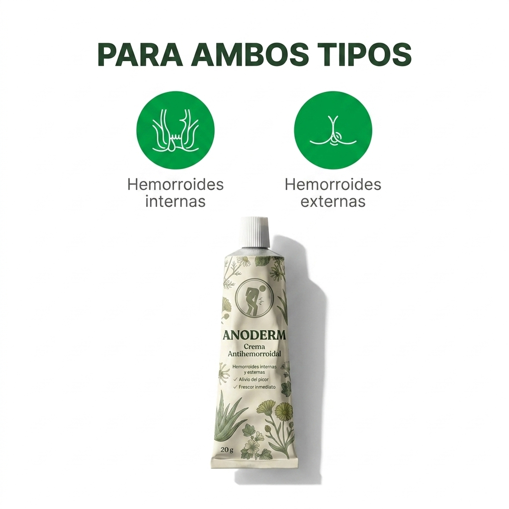 Anoderm - Alivio del Picor y Frescor Inmediato