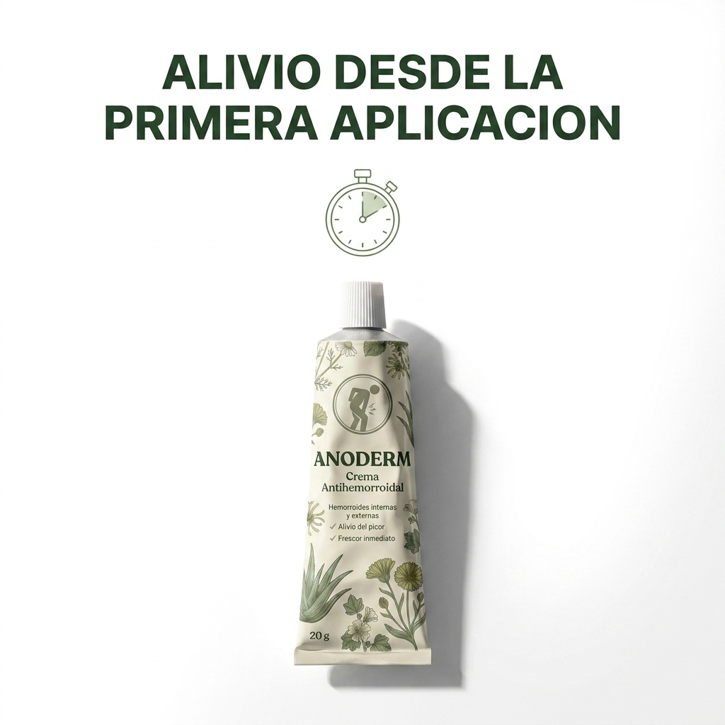 Anoderm - Alivio del Picor y Frescor Inmediato