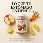 bestdiet - 60 Gominolas de Vinagre Manzana y Jengibre