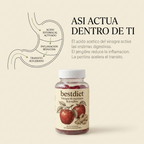 bestdiet - 60 Gominolas de Vinagre Manzana y Jengibre