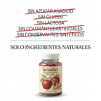 bestdiet - 60 Gominolas de Vinagre Manzana y Jengibre