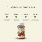 bestdiet - 60 Gominolas de Vinagre Manzana y Jengibre