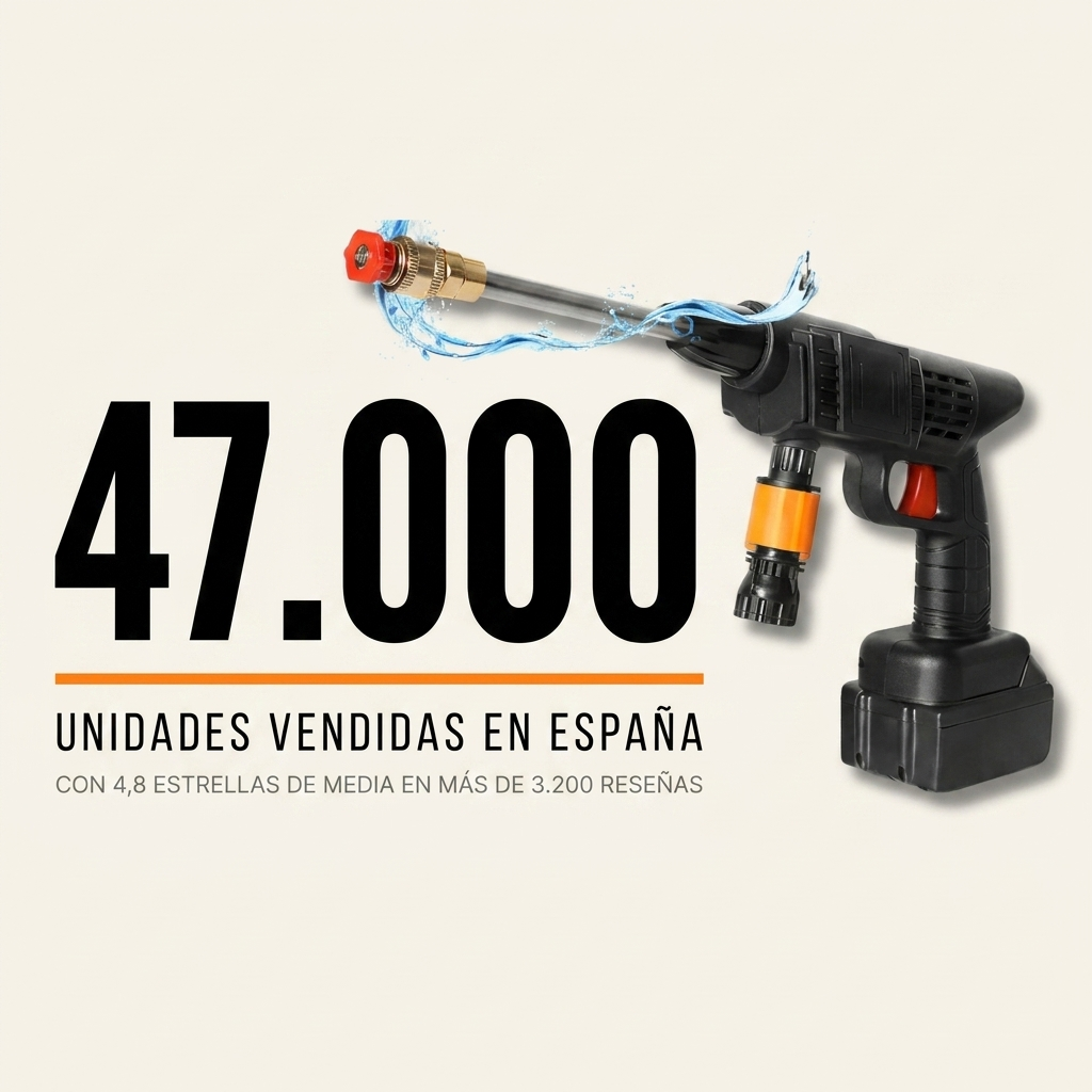 AquaPress - Pistola de Agua a Presión. Sin Cables (Top 2026)
