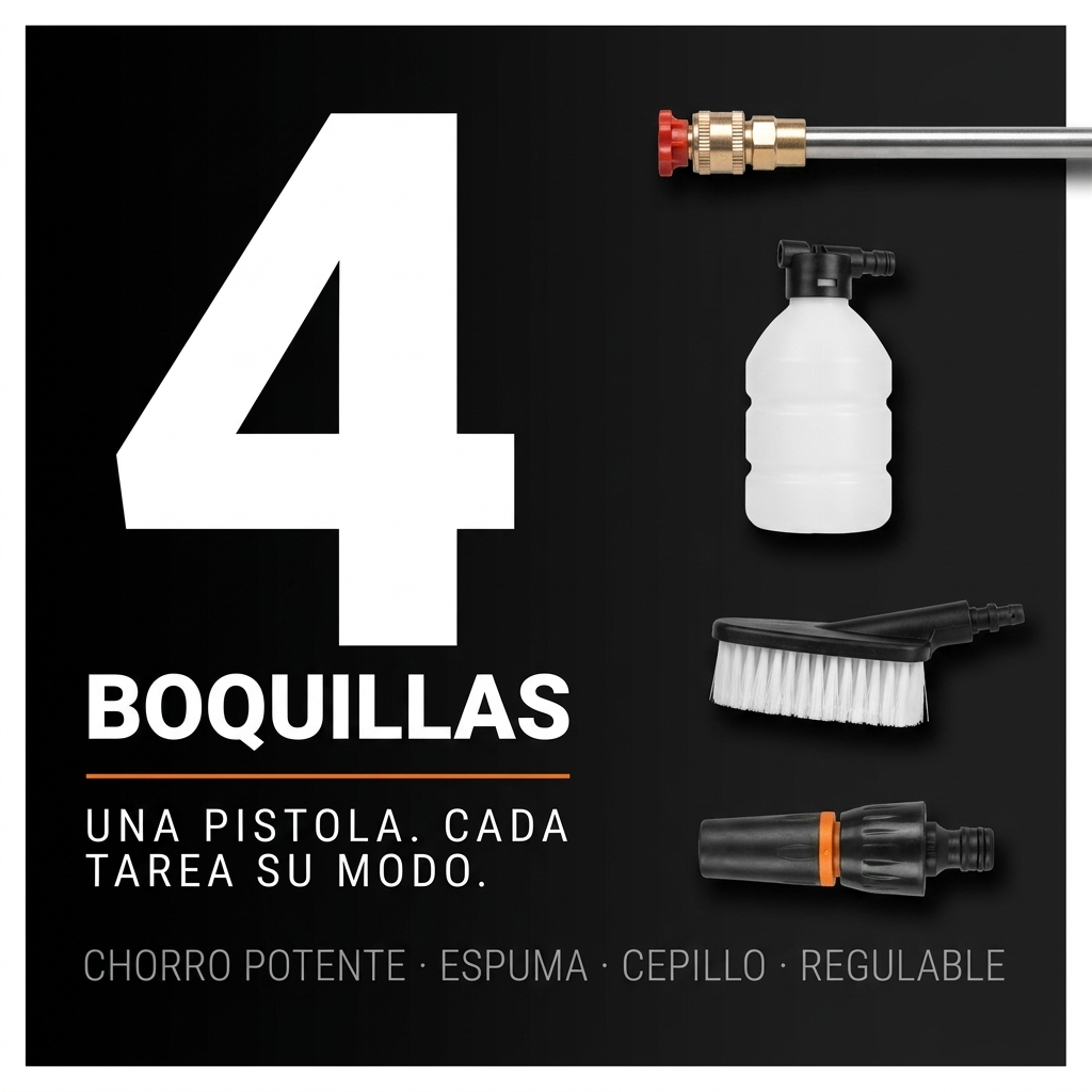 AquaPress - Pistola de Agua a Presión. Sin Cables (Top 2026)