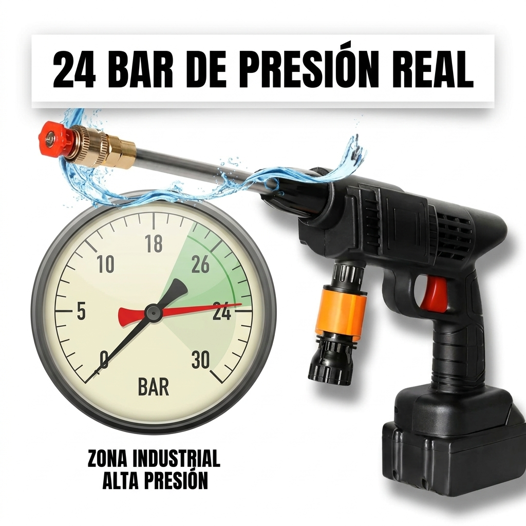 AquaPress - Pistola de Agua a Presión. Sin Cables (Top 2026)