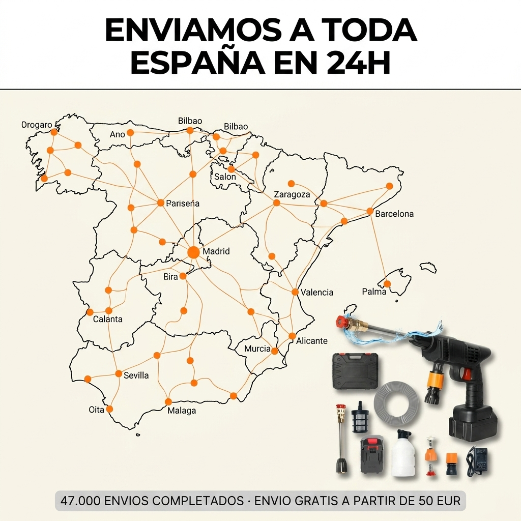 AquaPress - Pistola de Agua a Presión. Sin Cables (Top 2026)