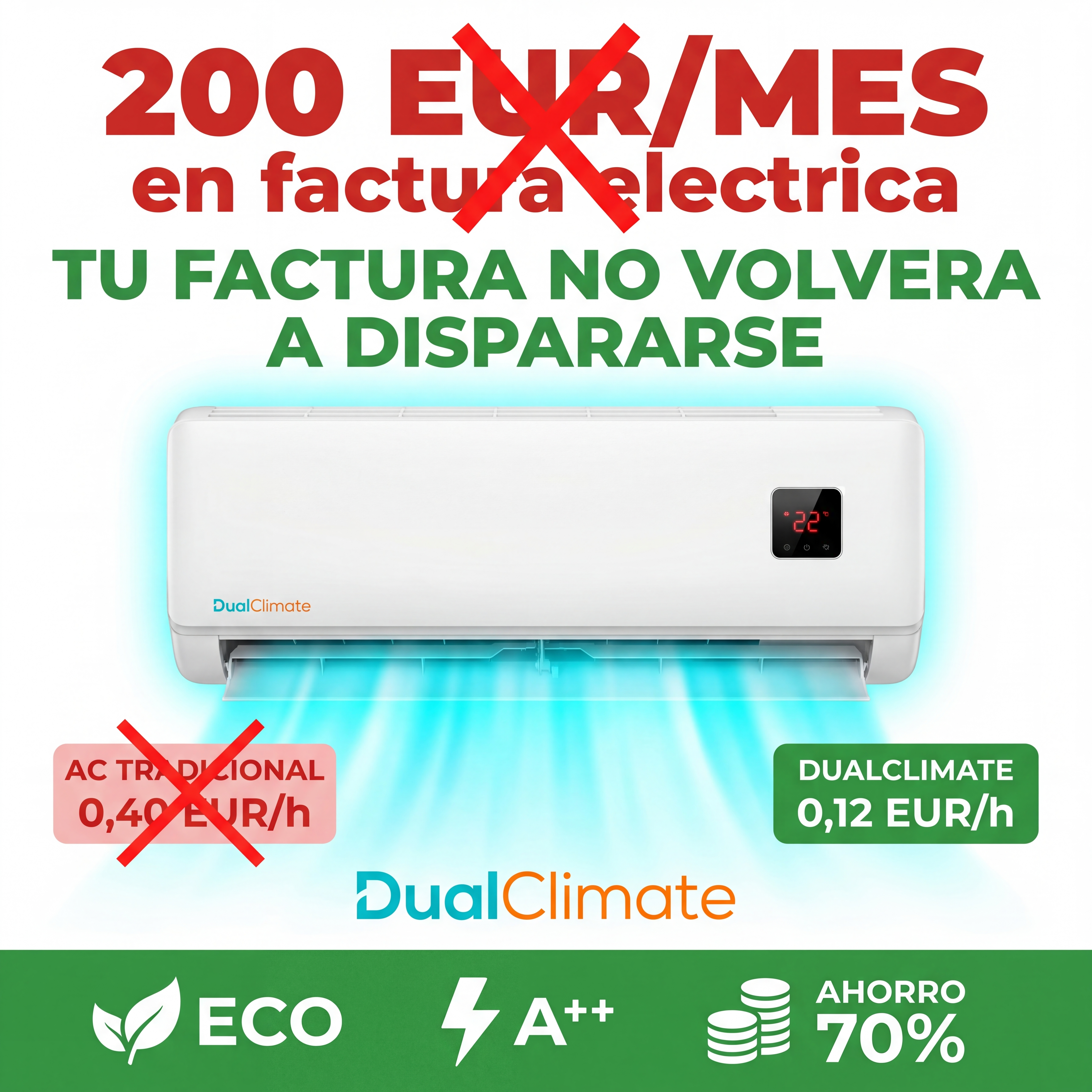 DualClimate - Mini Aire Acondicionado 2 en 1 (Top 2026)