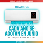 DualClimate - Mini Aire Acondicionado 2 en 1 (Top 2026)