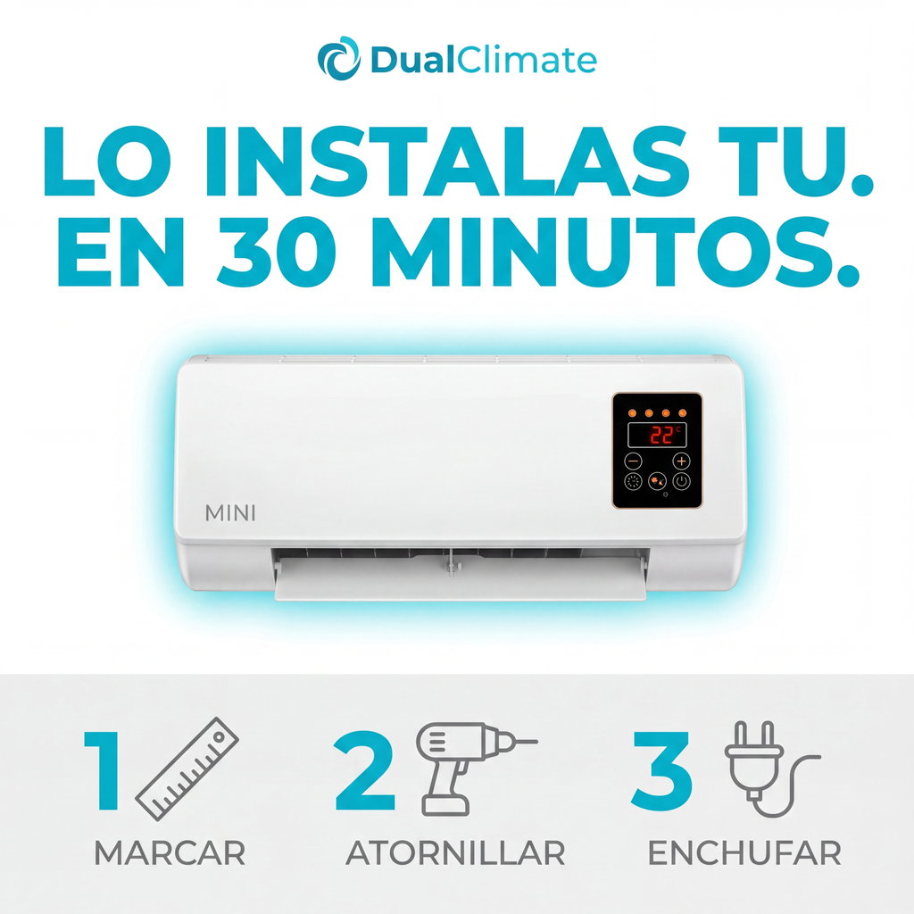 DualClimate - Mini Aire Acondicionado 2 en 1 (Top 2026)