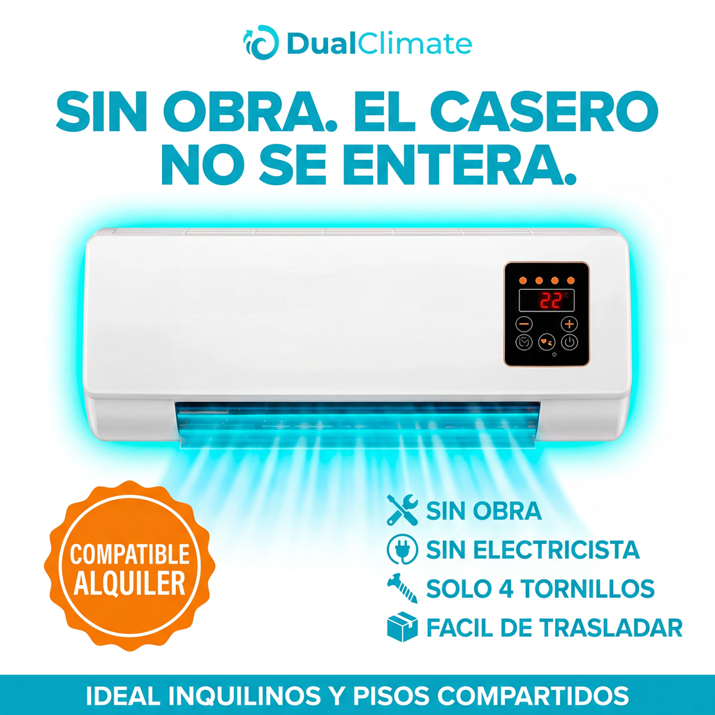 DualClimate - Mini Aire Acondicionado 2 en 1 (Top 2026)