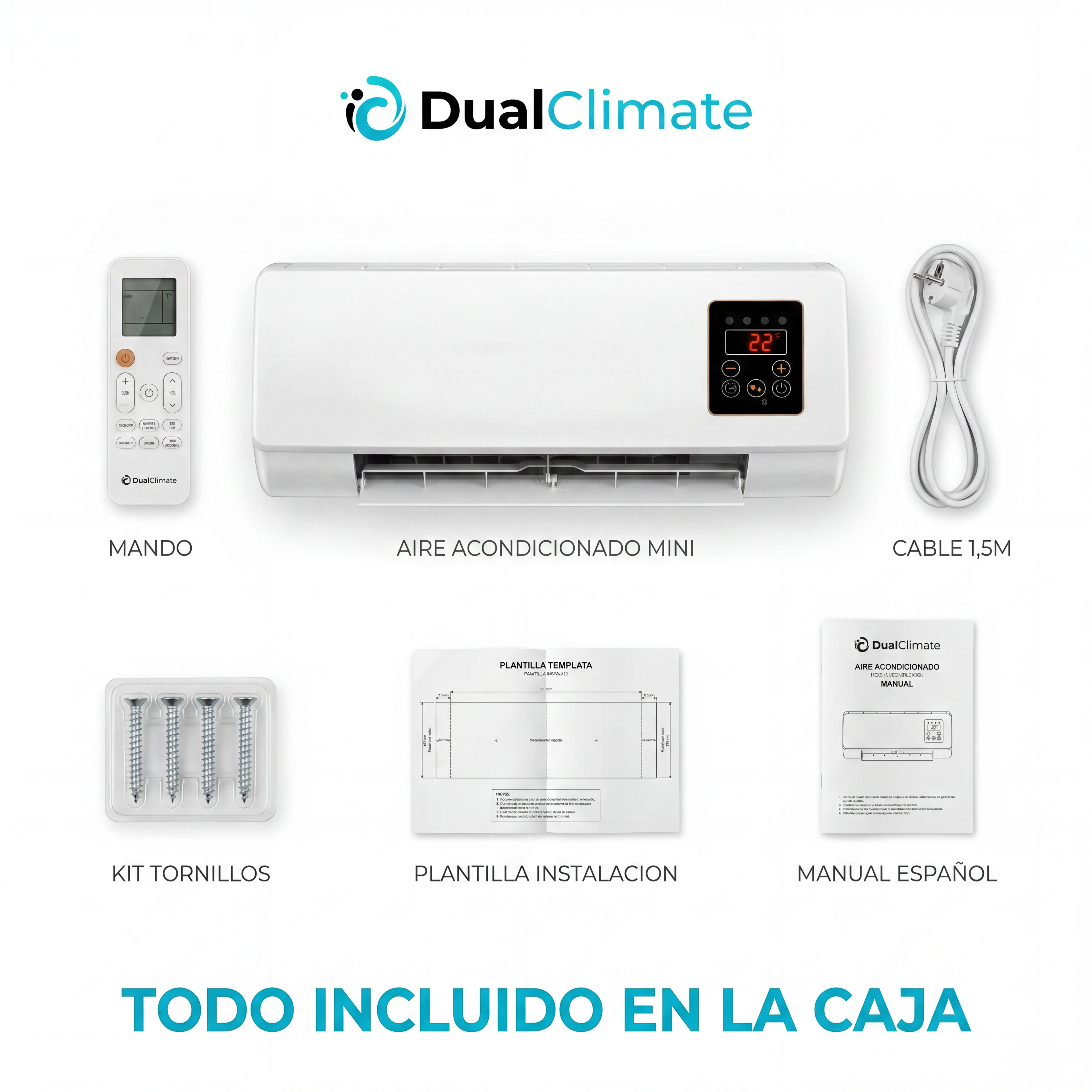 DualClimate - Mini Aire Acondicionado 2 en 1 (Top 2026)