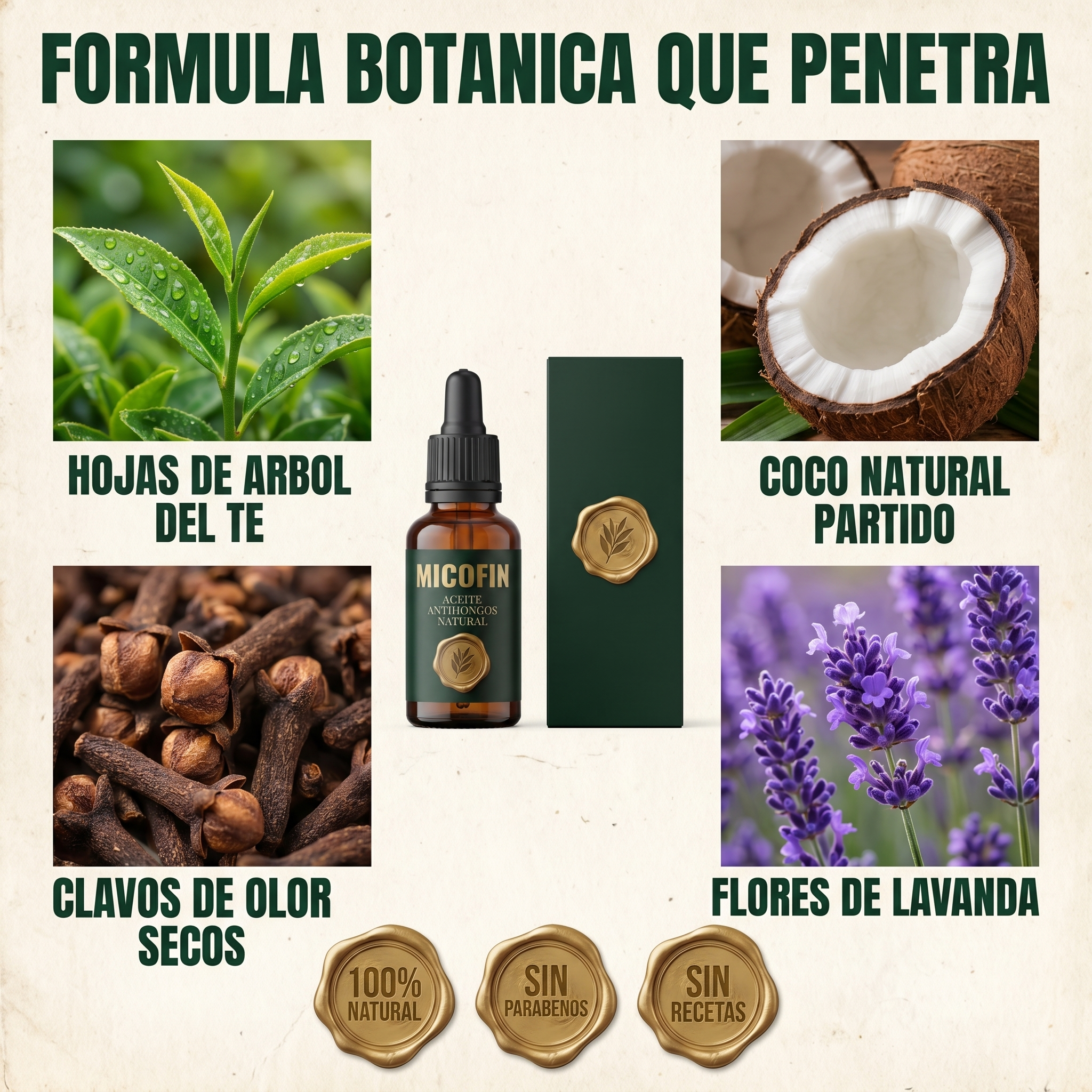 Micofin - Elimina el Hongo de la Uña en 7 Días 100% Natural