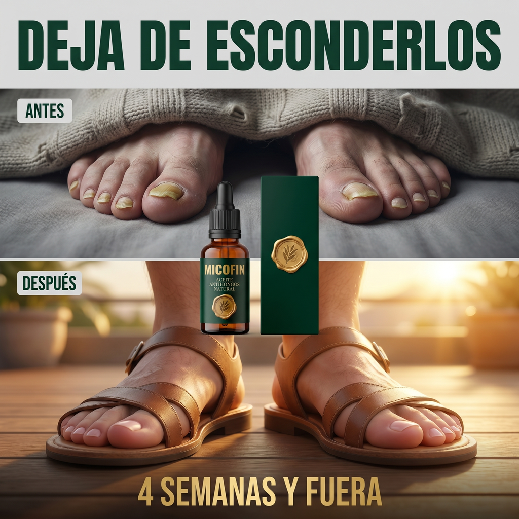 Micofin - Elimina el Hongo de la Uña en 7 Días 100% Natural