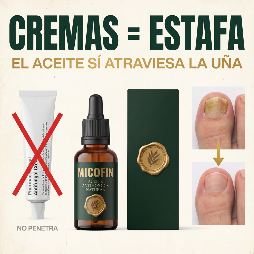 Micofin - Elimina el Hongo de la Uña en 7 Días 100% Natural
