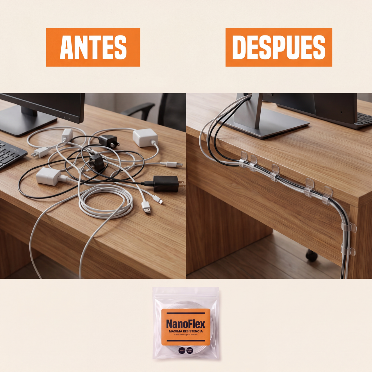 NanoFlex - Cinta Profesional de Doble Cara