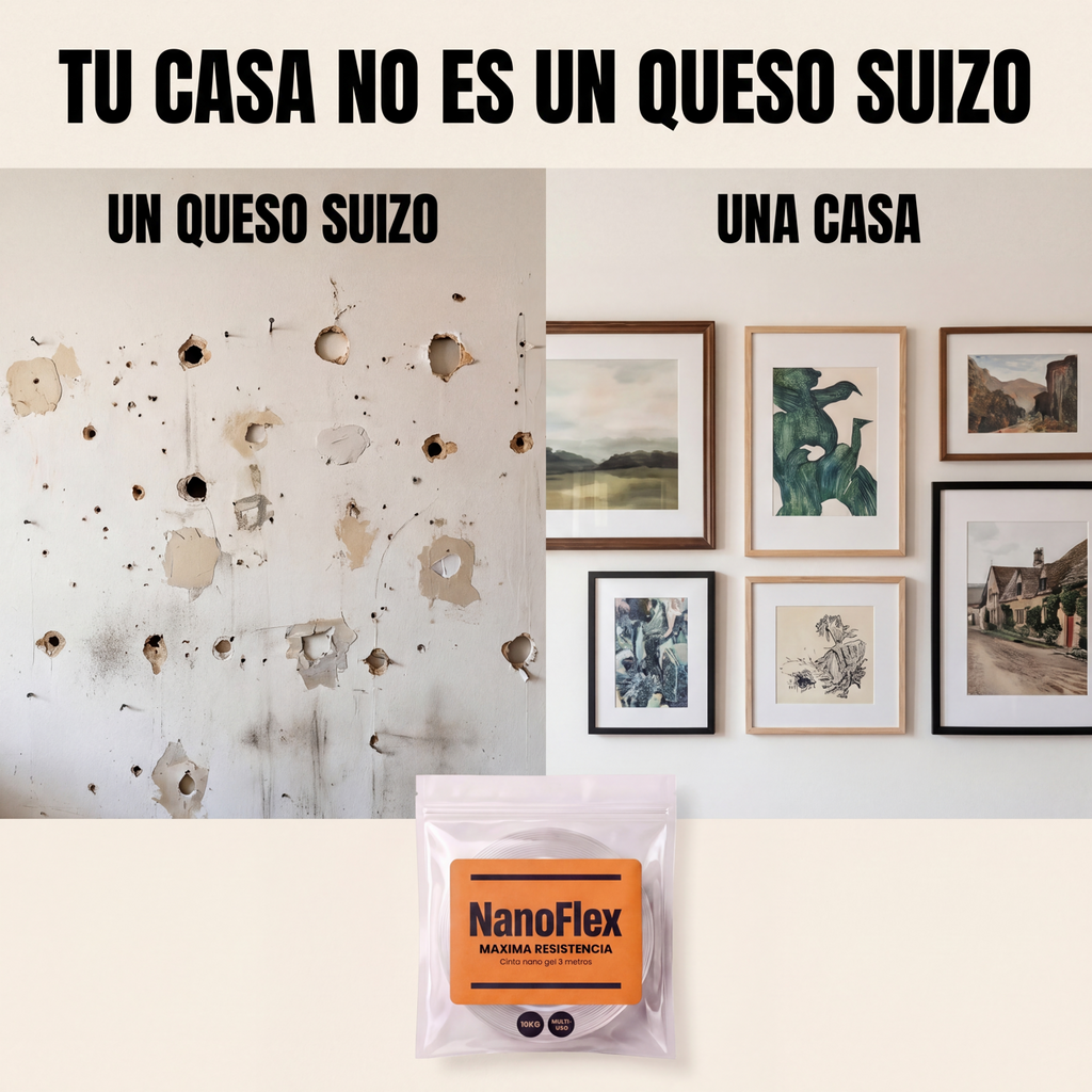 NanoFlex - Cinta Profesional de Doble Cara