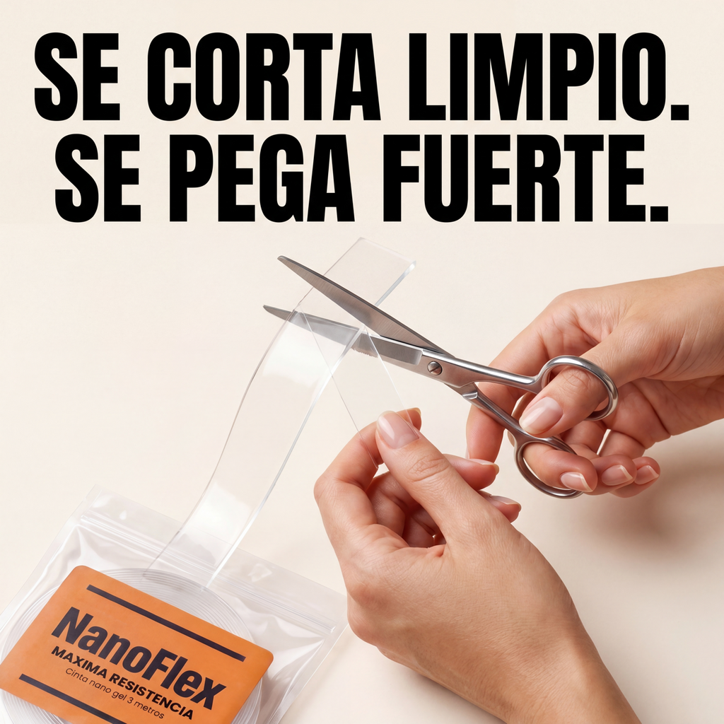 NanoFlex - Cinta Profesional de Doble Cara