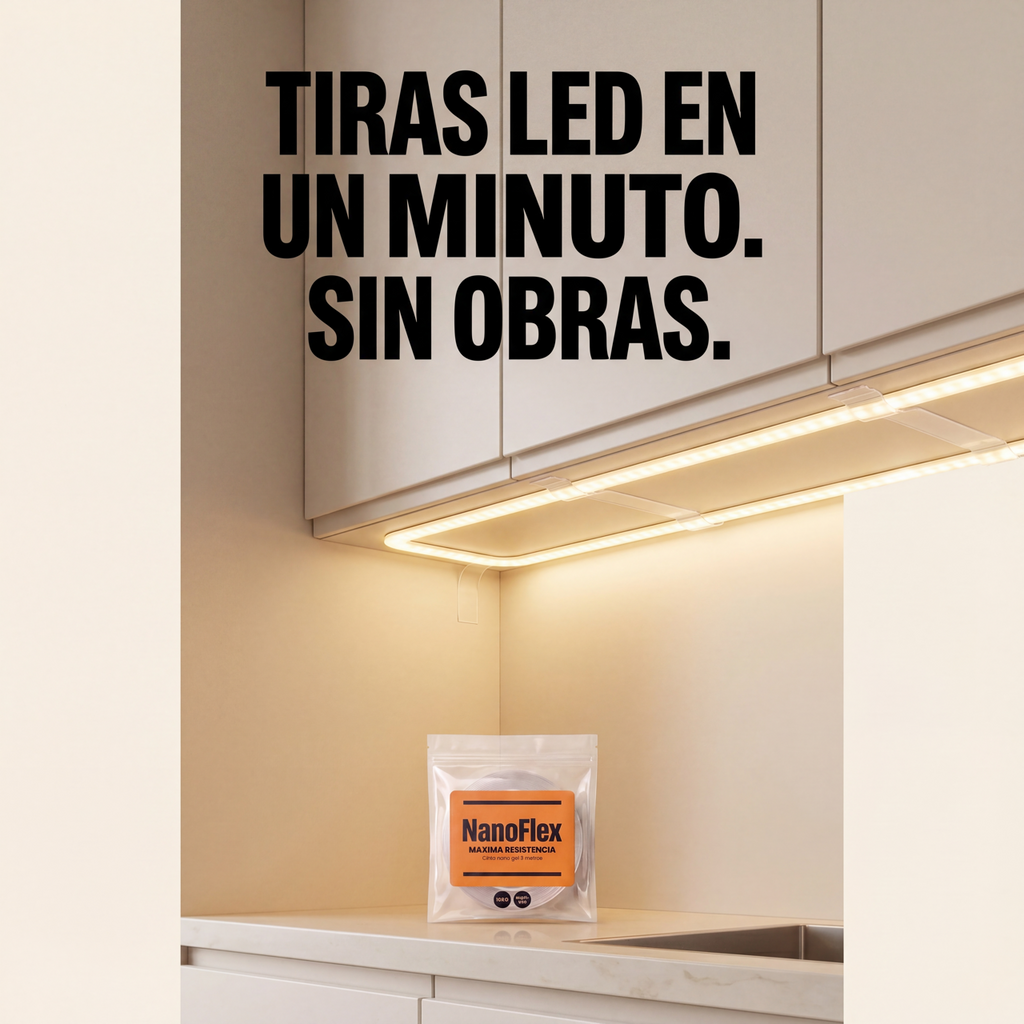 NanoFlex - Cinta Profesional de Doble Cara