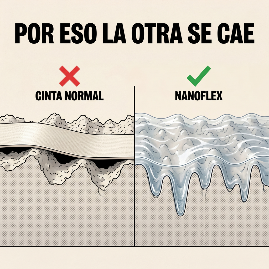 NanoFlex - Cinta Profesional de Doble Cara