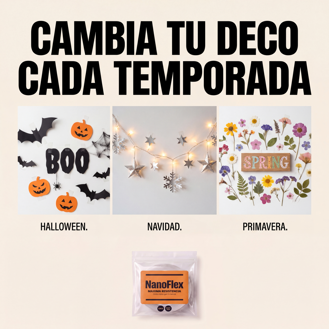NanoFlex - Cinta Profesional de Doble Cara