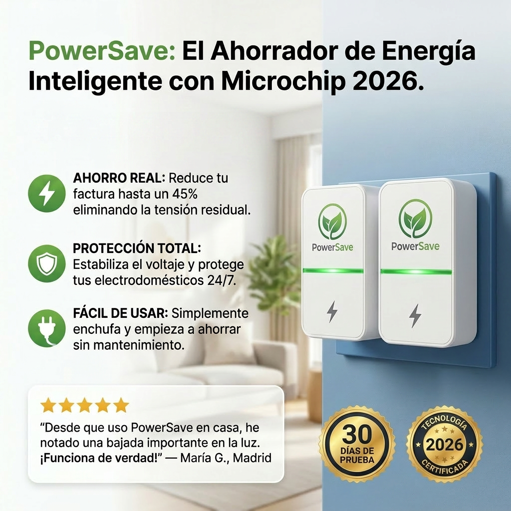 Ahorrador de Luz Power Saver - Elimina los picos de tensión y baja tu factura de la luz. Sin instalación. (Oferta)