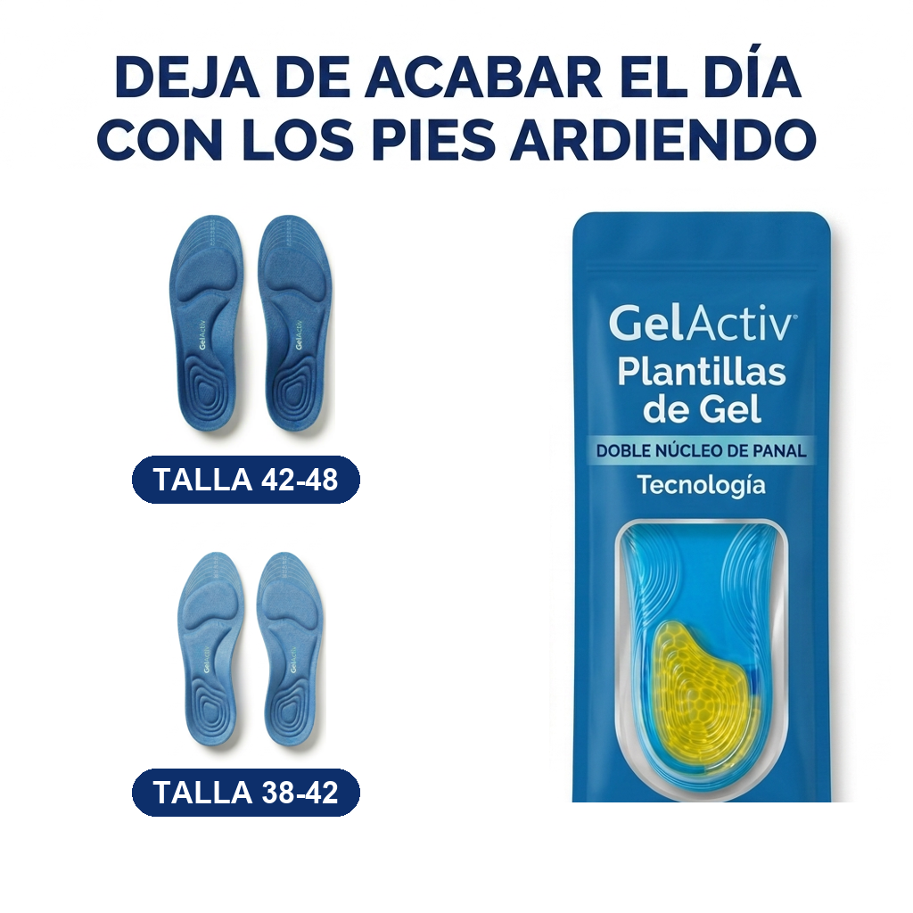 GelActiv talla mujer 38-42 y hombre 42-48