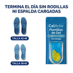 GelActiv talla mujer 38-42 y hombre 42-48