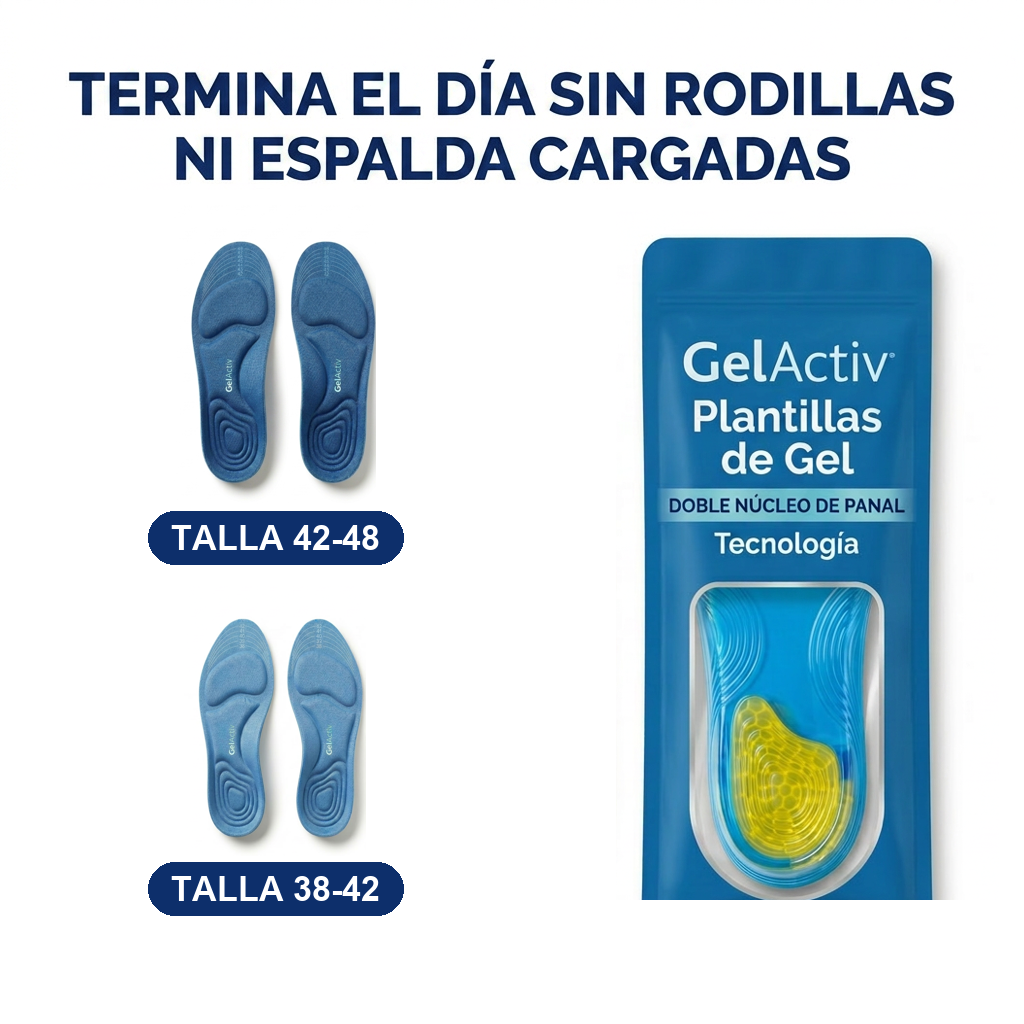 GelActiv talla mujer 38-42 y hombre 42-48