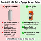 FlexSpray ReformaHoy | Sella Goteras Sin Obra ni Albañil